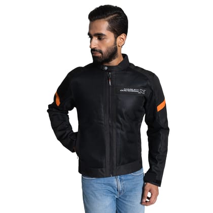UrbanX Edge Men's Black Riding Jacket