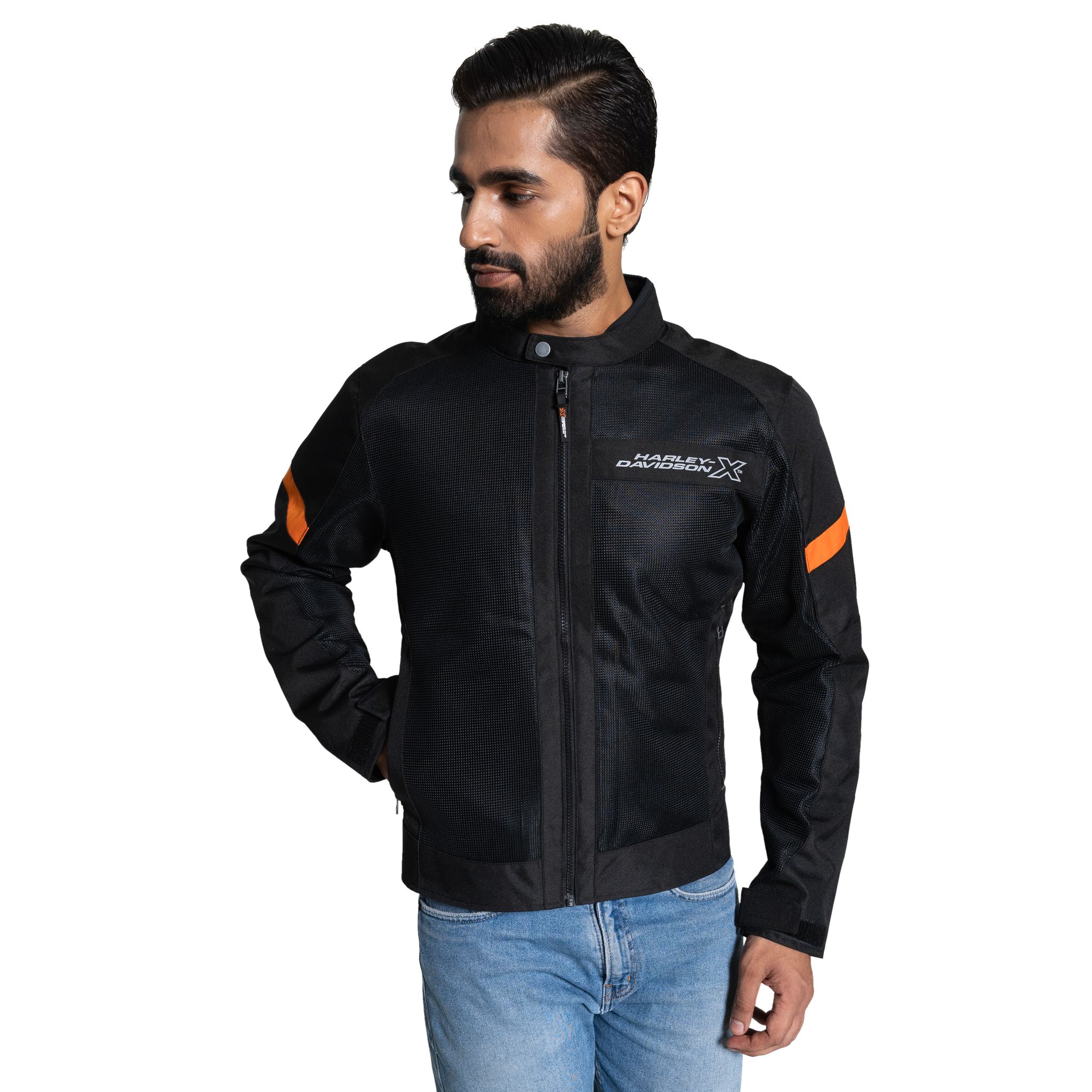 UrbanX Edge Men's Black Riding Jacket