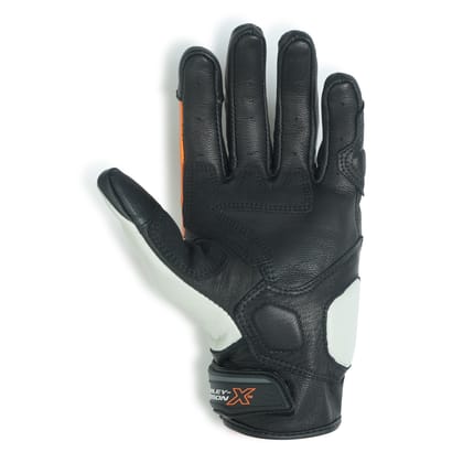 H-DX FORCE EDGE MEN'S BLACK RIDING GLOVES