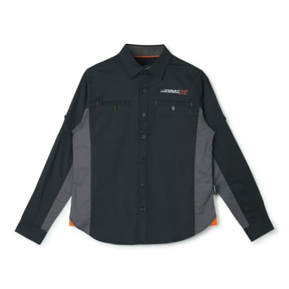 H-DX URBAN EDGE CREW LONG SLEEVES MEN'S BLACK SHIRT