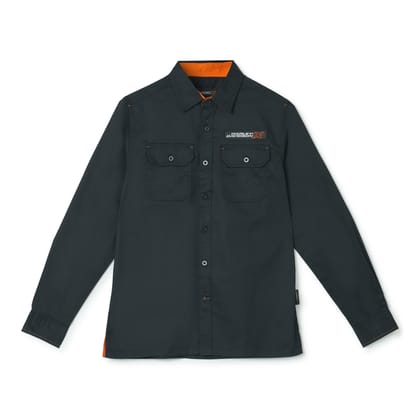 H-DX RIDE EDGE LONG SLEEVE MEN'S BLACK SHIRT