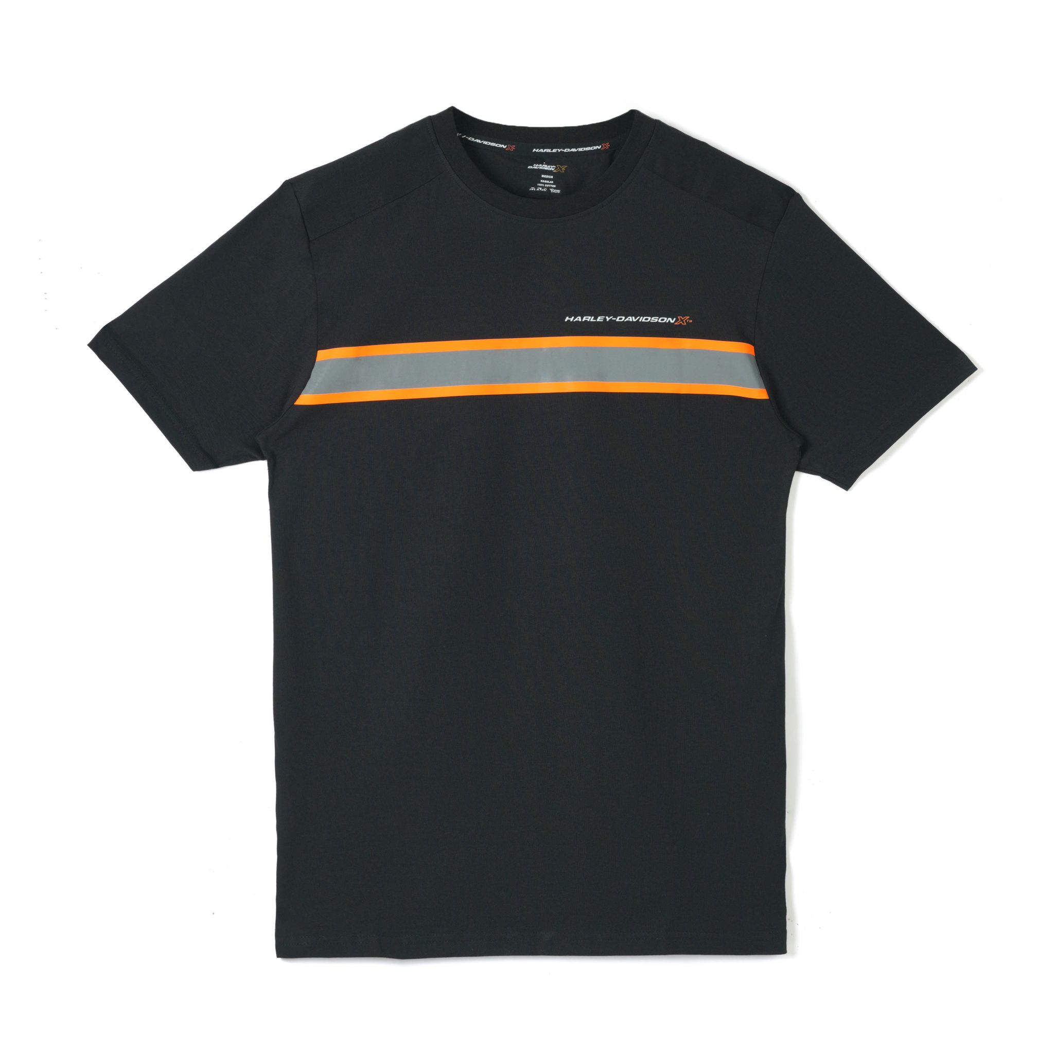 H-DX ELEMENT EDGE SHORT SLEEVE MEN'S BLACK CREW NECK TEE