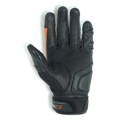 H-DX GRIP EDGE MEN'S BLACK RIDING GLOVES