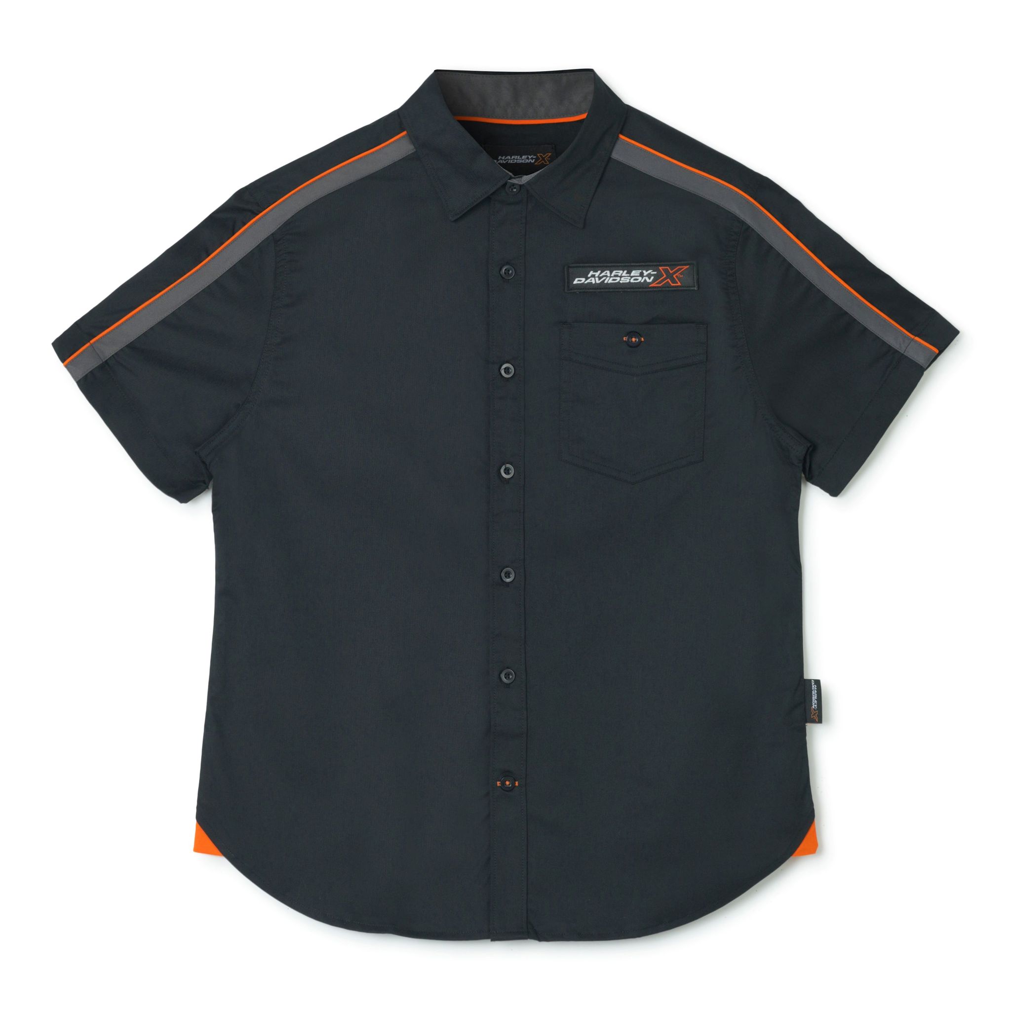 H-DX ROADSTER EDGE CREW SHORT SLEEVES MEN'S BLACK SHIRT