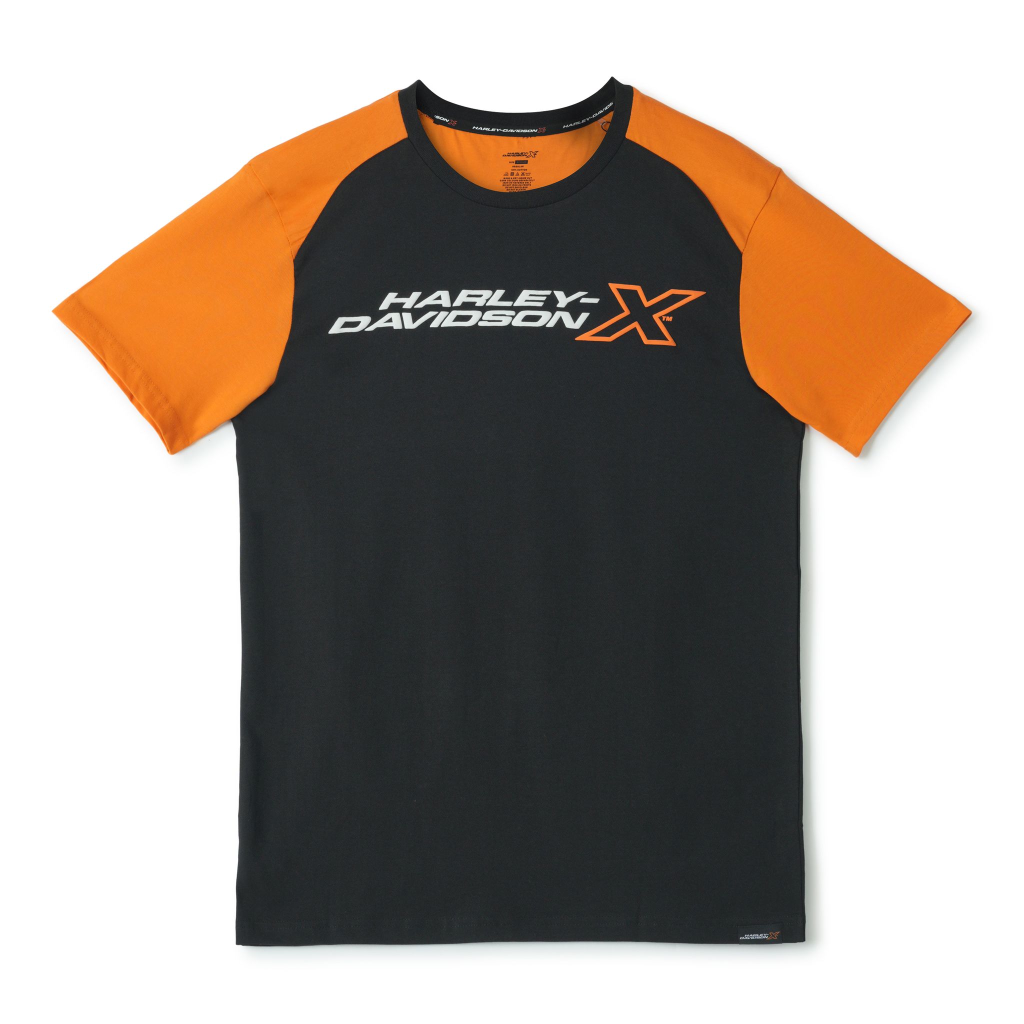 H-DX REVUP EDGE MEN'S BLACK CREW NECK TEE