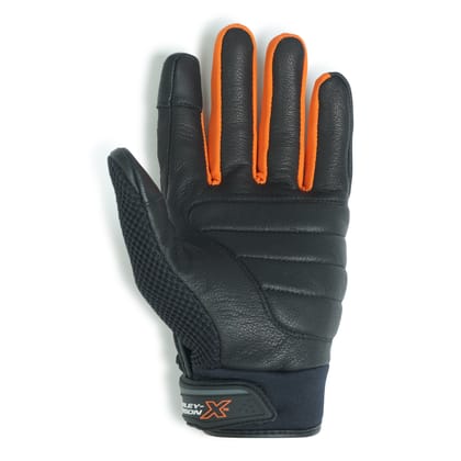 H-DX CLAW EDGE MEN'S BLACK RIDING GLOVES